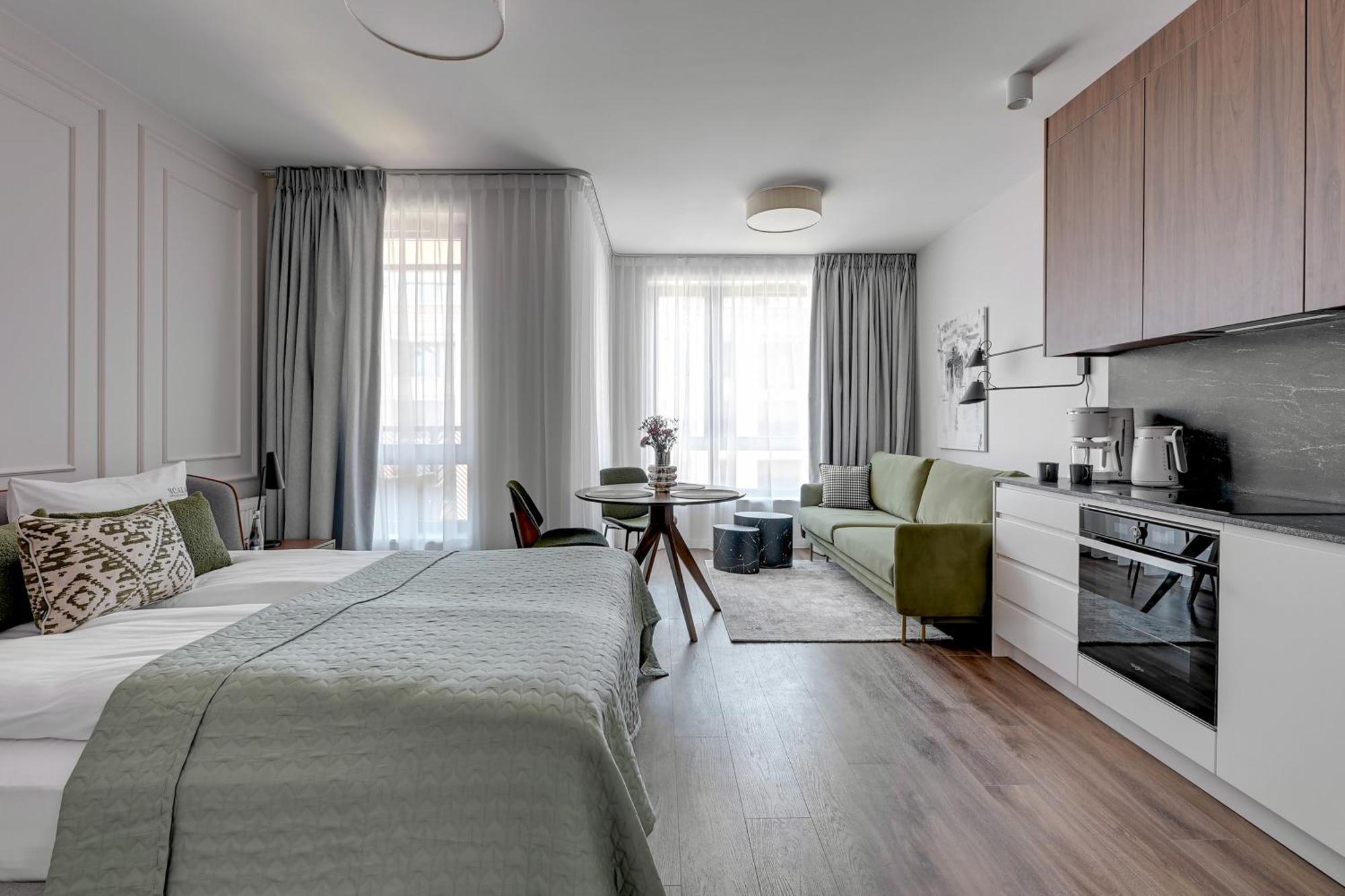 Scala City Center Premium Studios By Lion Apartments グダニスク エクステリア 写真